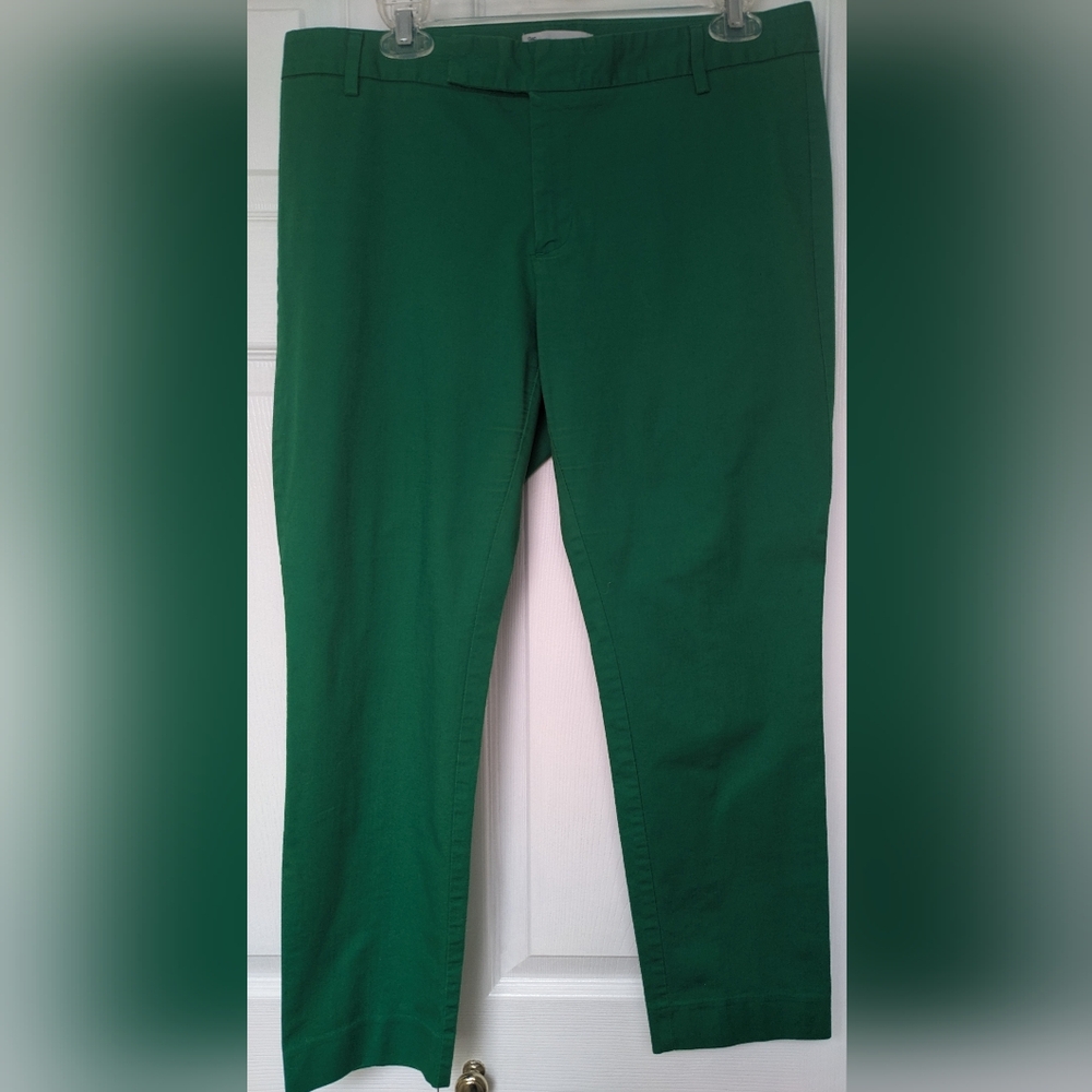 GAP Women's Ankle Jeans in Emerald Green